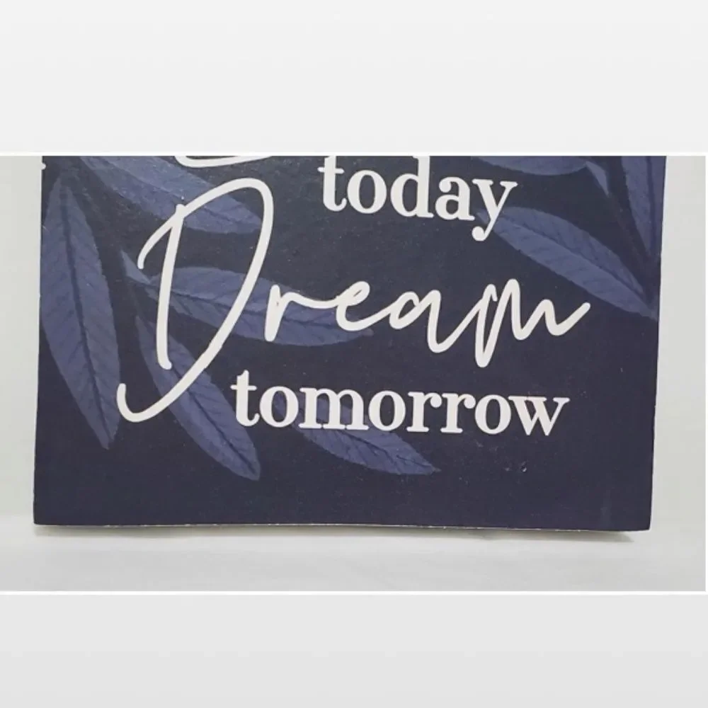 New Motivational Home Wood Sign Décor